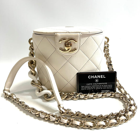 CHANEL シャネル チェーンショルダーバッグ バニティバッグ ココマーク