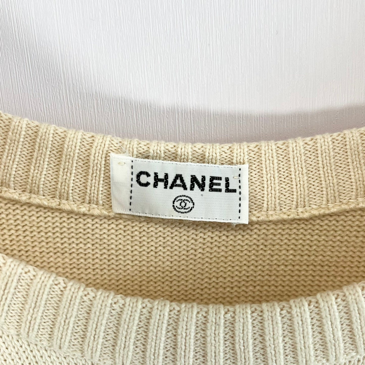 CHANEL シャネル セーター ワイドネック ココマーク