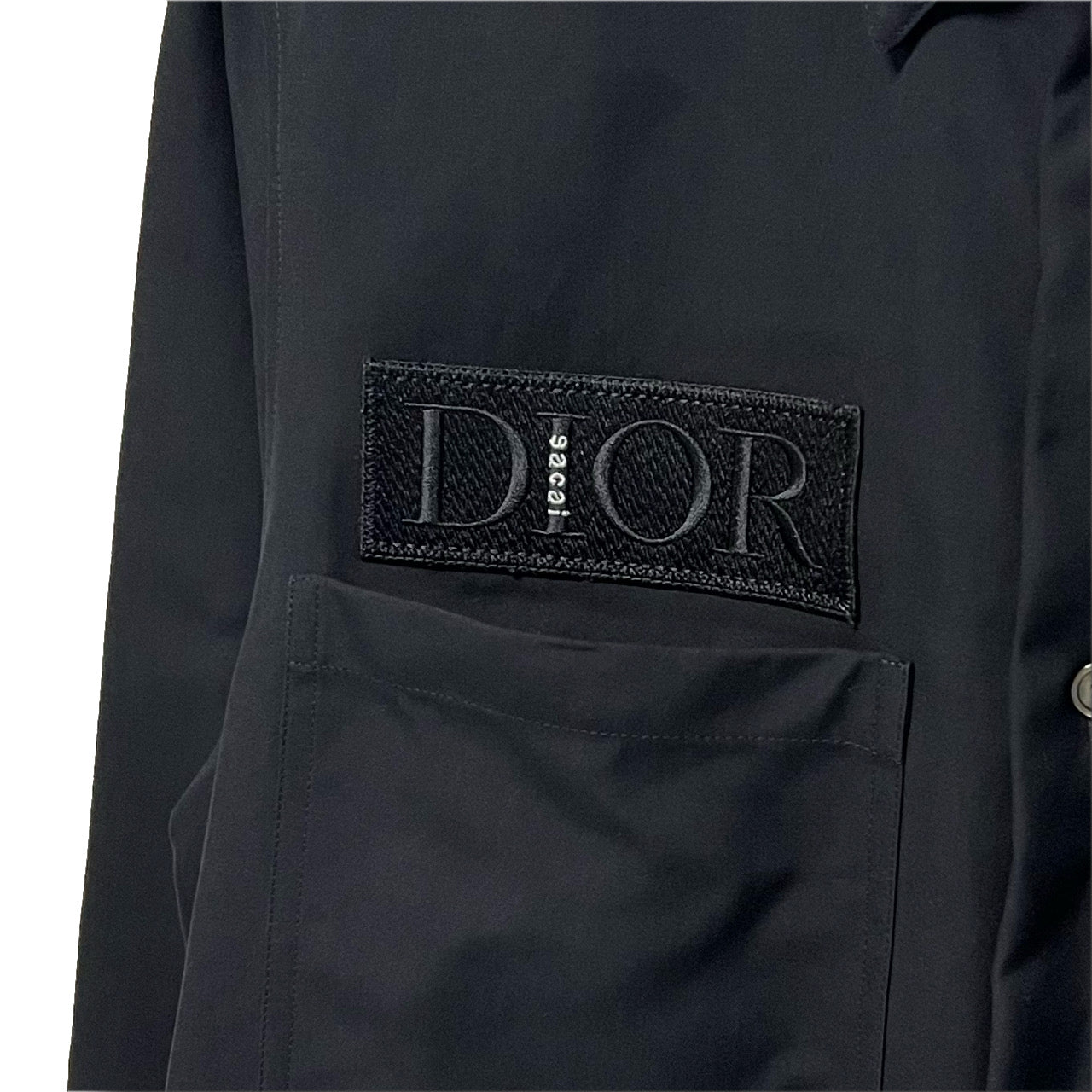 DIOR ディオール　sacai サカイ　コラボ　21AW シャツ