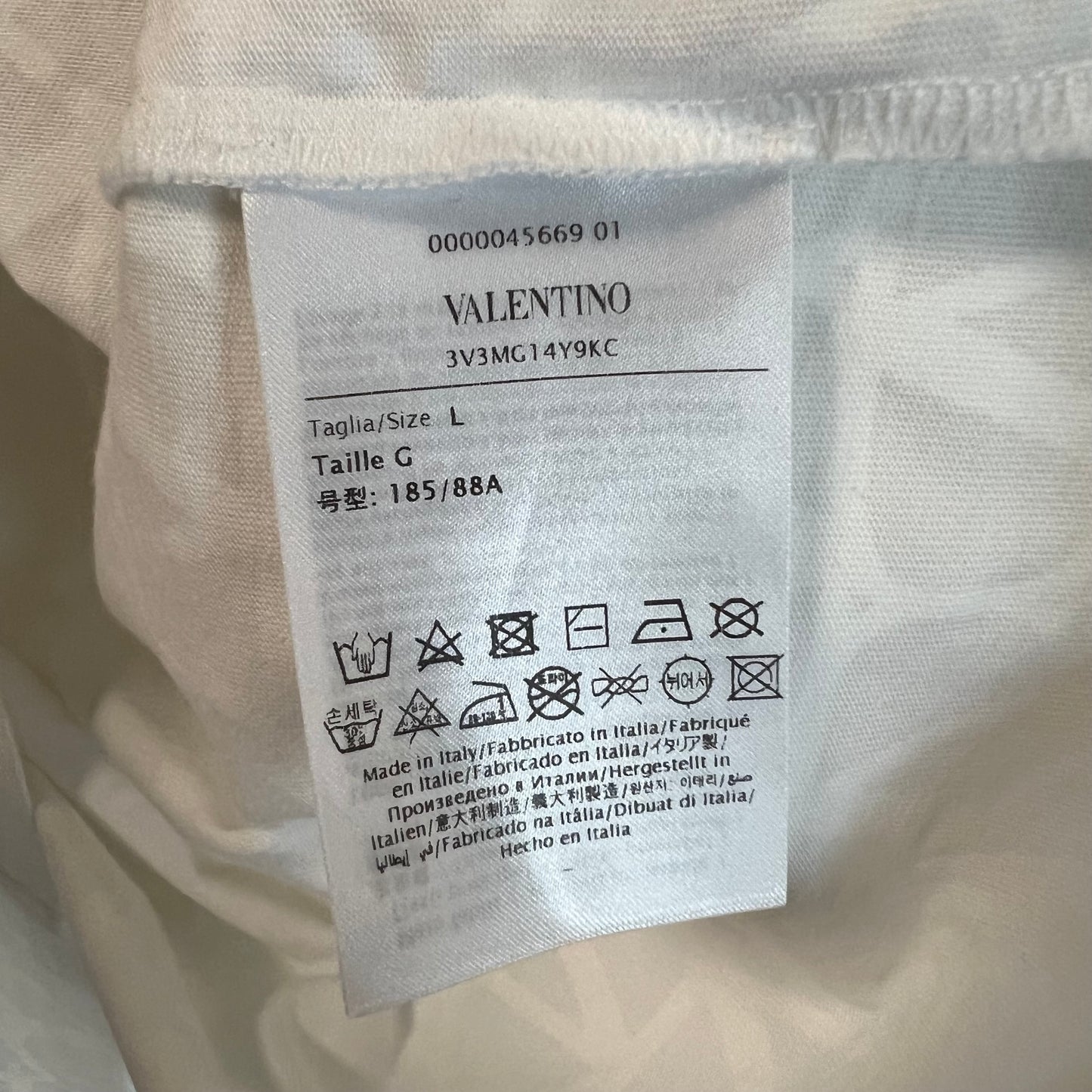 VALENTINO ヴァレンティノ　現行　Tシャツ　トワル・アイコノグラフ