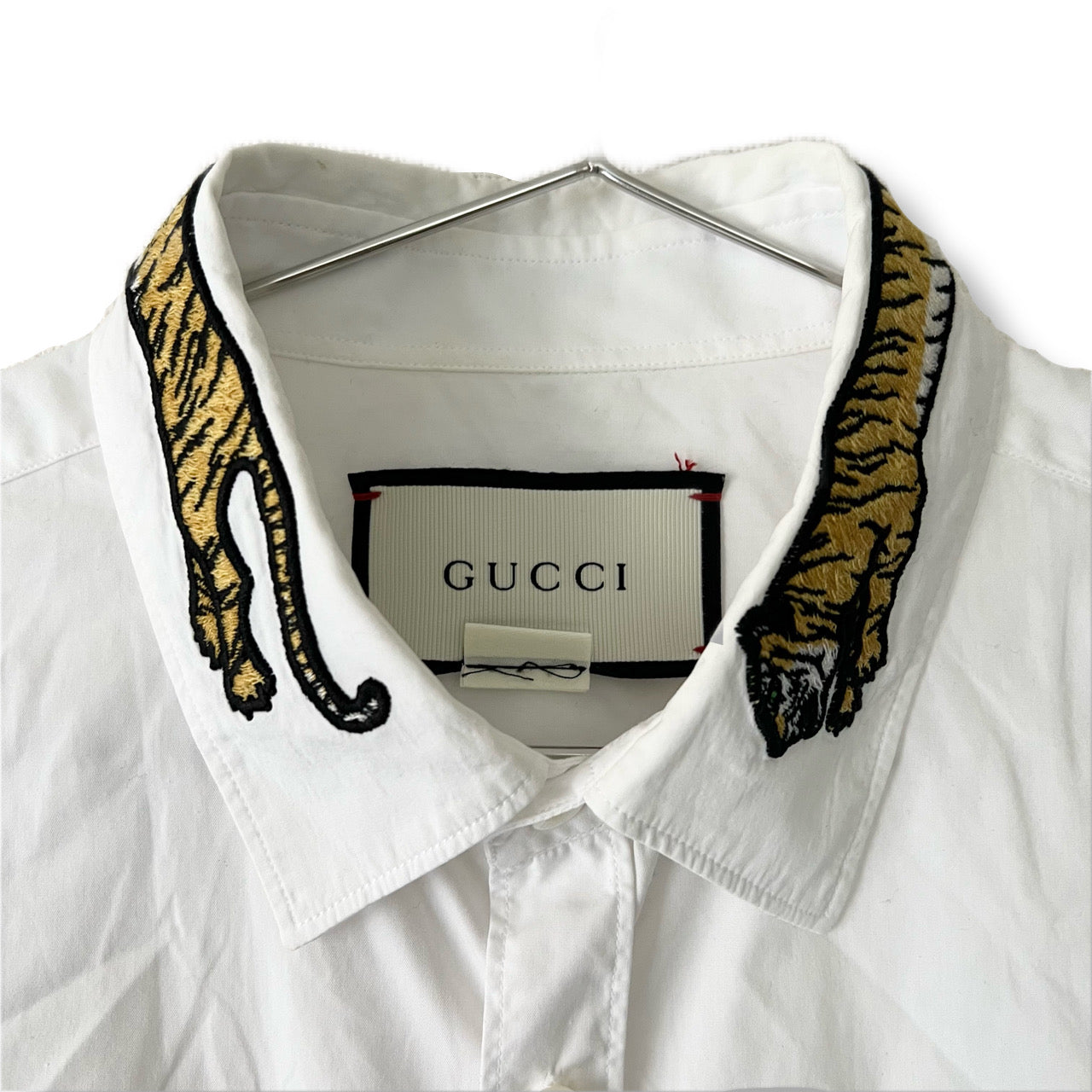 GUCCI グッチ シャツ タイガー ホワイト – REKNOW